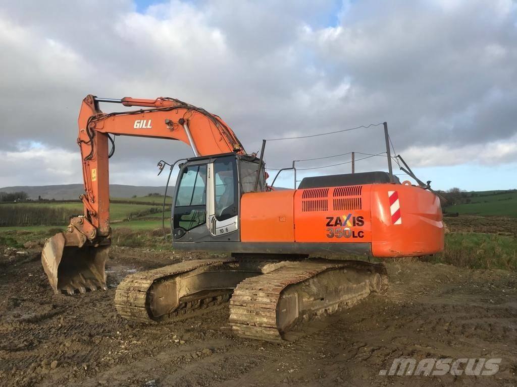  zaxis 350 Telakaivukoneet
