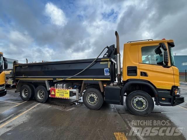 Scania P410 XT Sora- ja kippiautot