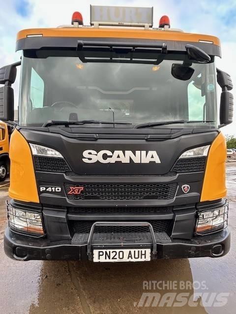 Scania P410 XT Sora- ja kippiautot