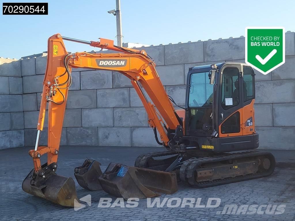 Doosan DX63-3 Minikaivukoneet < 7t