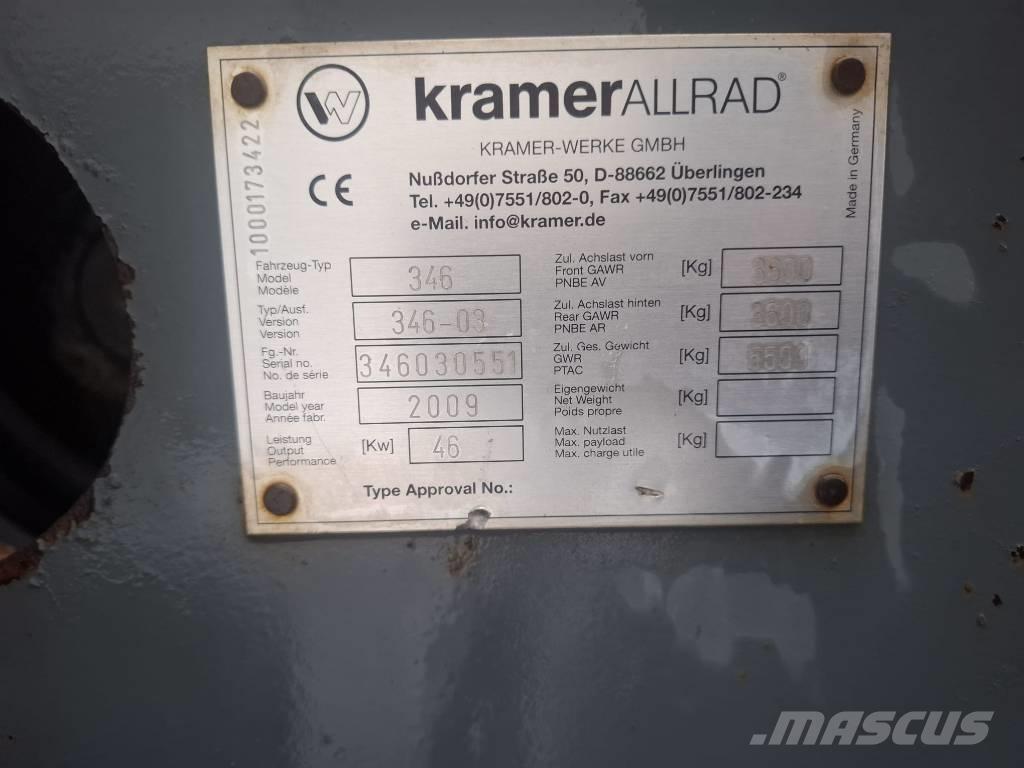 Kramer 750 Pyöräkuormaajat