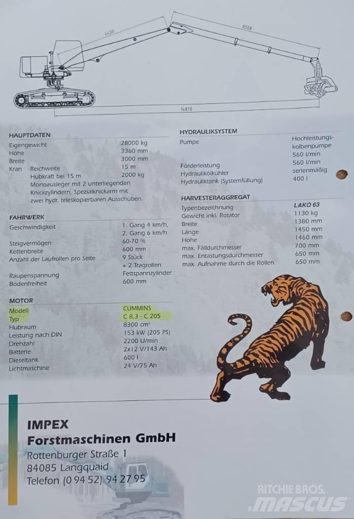 Impex Königstiger Harvesterit