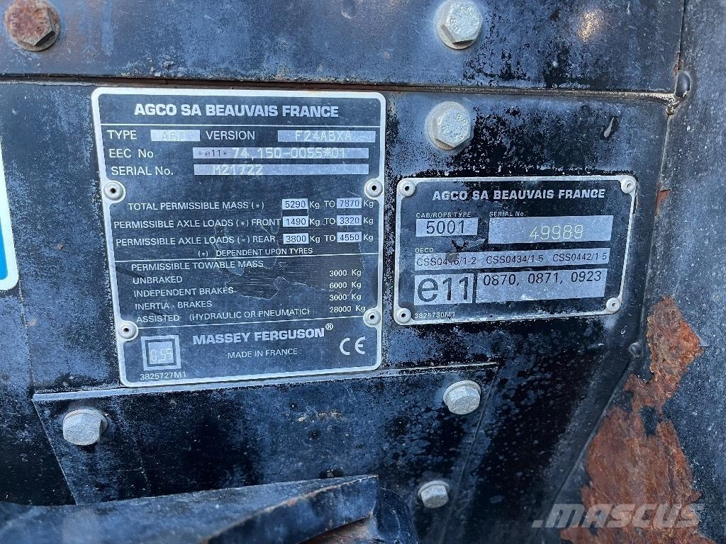 Massey Ferguson 4365 Traktorit