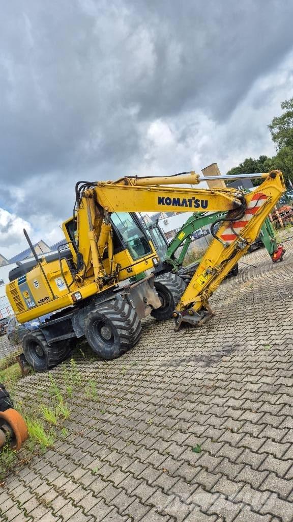 Komatsu PW148-8 Pyöräkaivukoneet