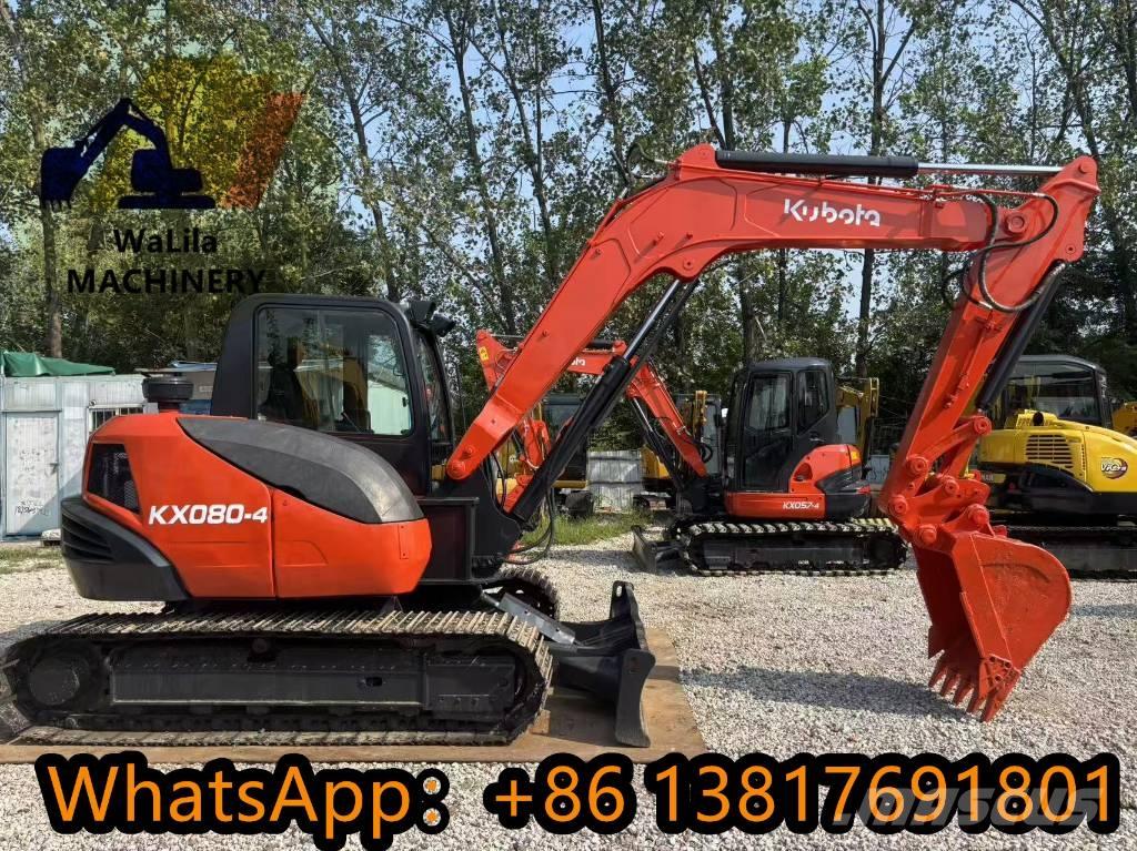 Kubota KX 080-4 Minikaivukoneet < 7t