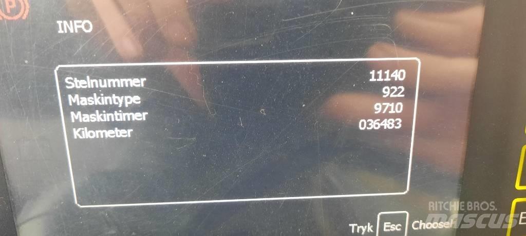 Hydrema 922D Maansiirtoautot