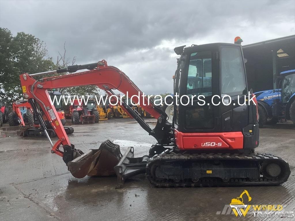 Kubota U 50-5 Midikaivukoneet 7t - 12t