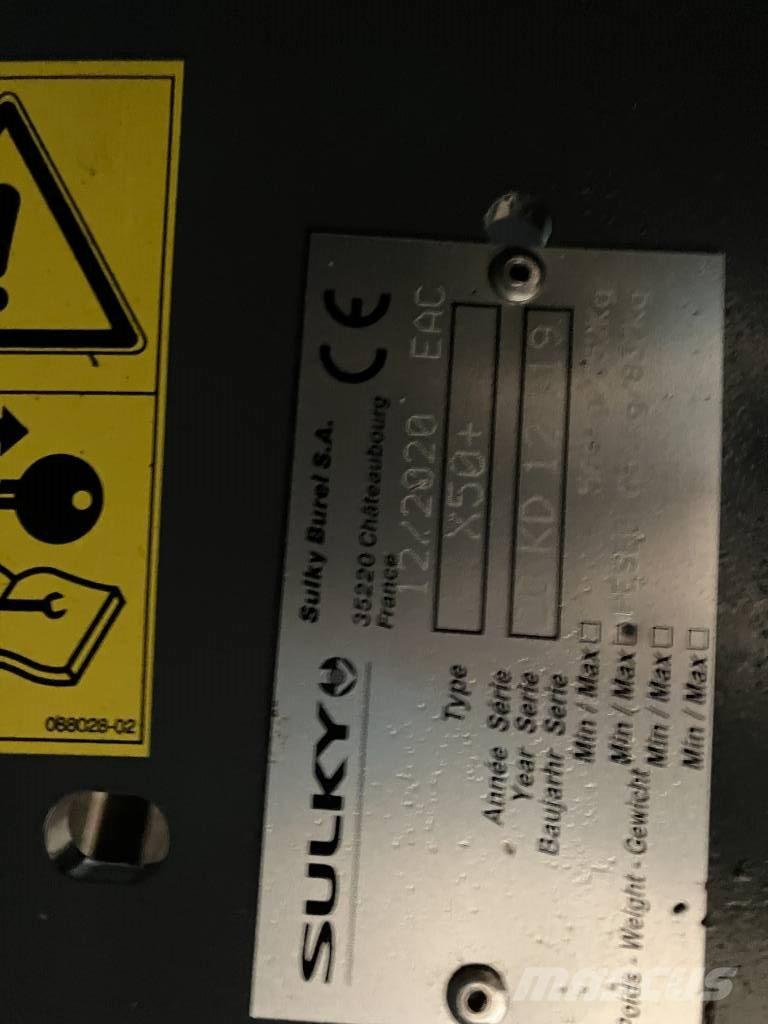 Sulky X 50+ Econov Kuivalannan levittimet