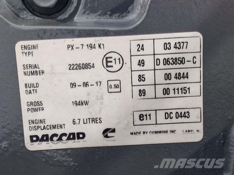 DAF PX-7 194 K1 Moottorit