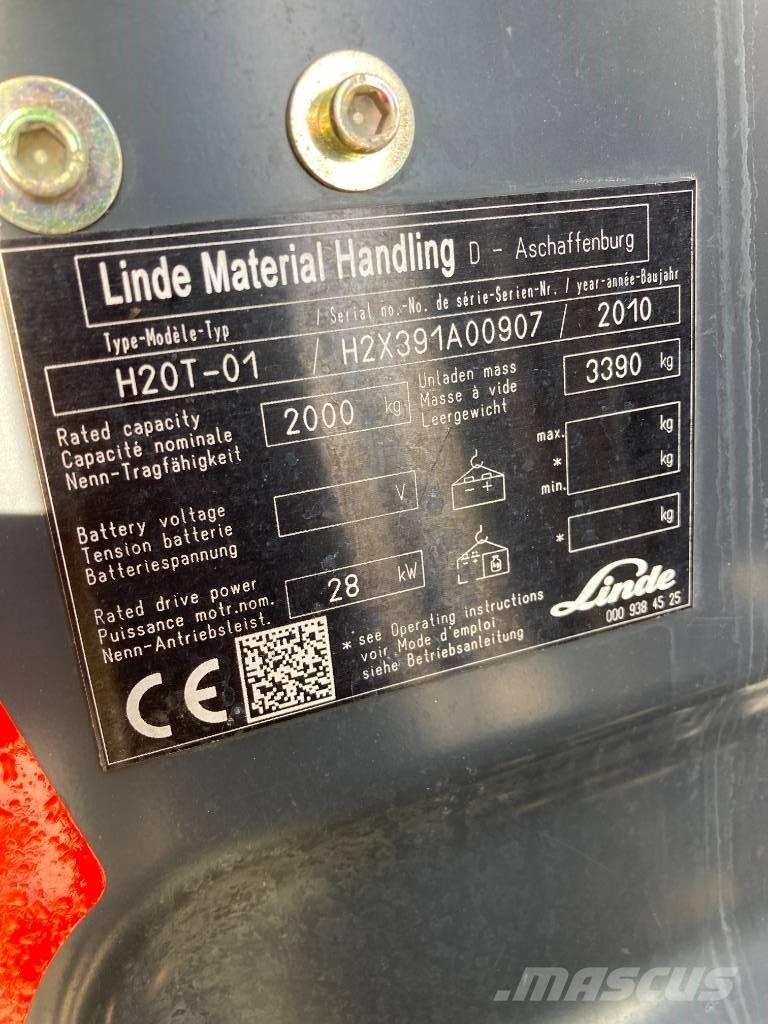 Linde H20T/391 Nestekaasutrukit