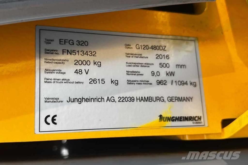 Jungheinrich EFG 320 Sähkötrukit