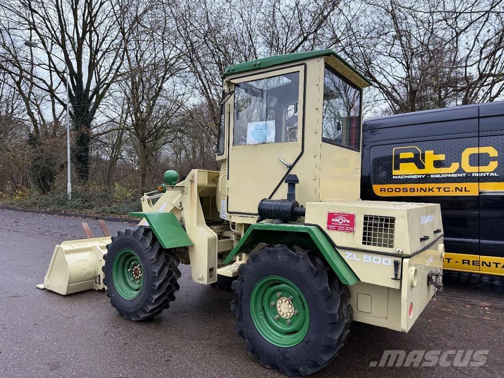 Zettelmeyer ZL500 Pyöräkuormaajat