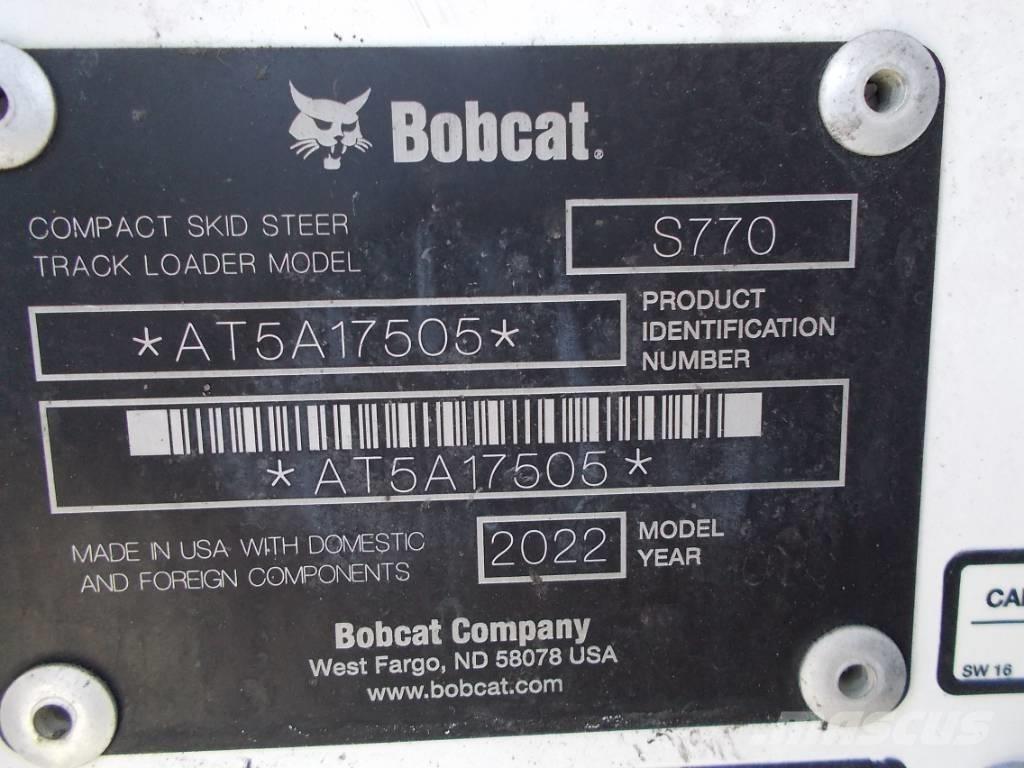 Bobcat S770 Liukuohjatut kuormaajat