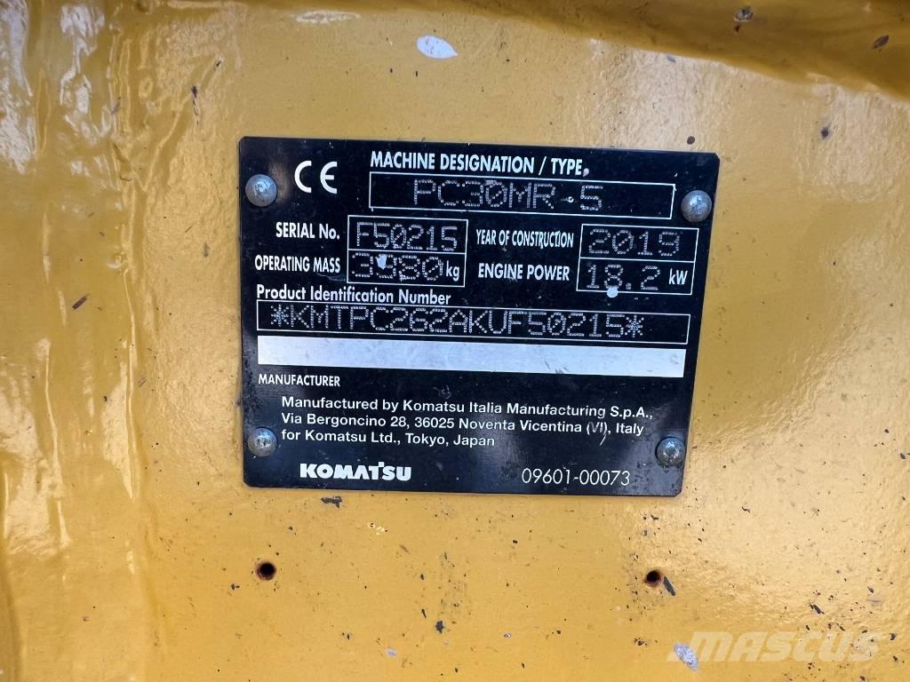 Komatsu PC 30 MR-5 Minikaivukoneet < 7t