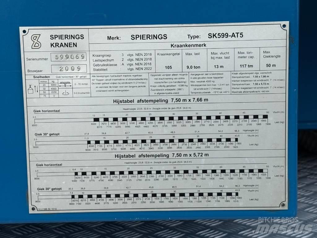 Spierings SK 599 AT5 Torninosturit