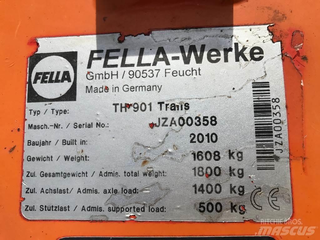 Fella TH 901 TRANS . Pöyhimet ja haravat