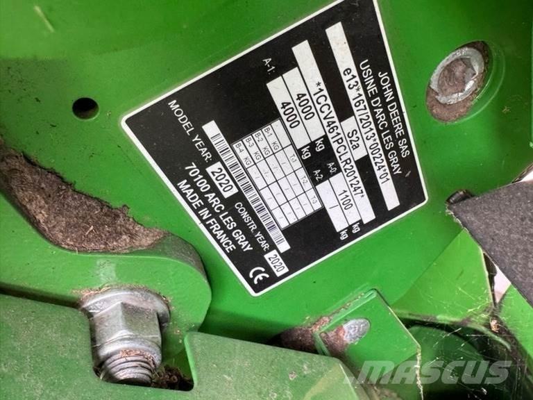 John Deere V461R Pyöröpaalaimet