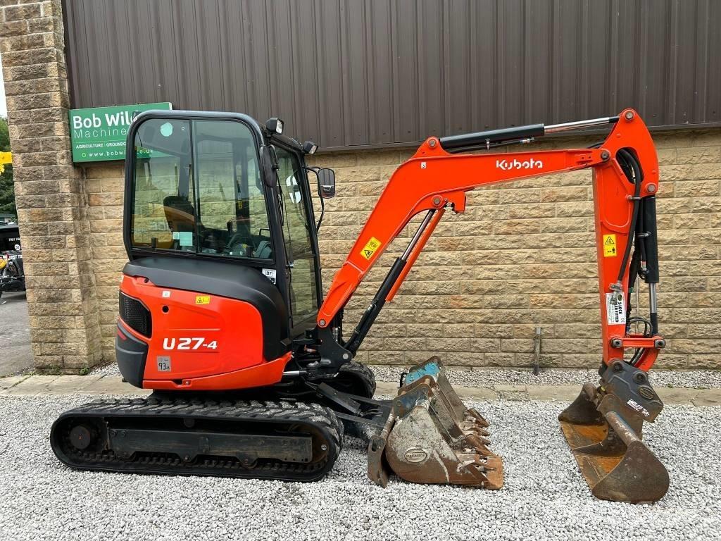 Kubota U27-4 Minikaivukoneet < 7t