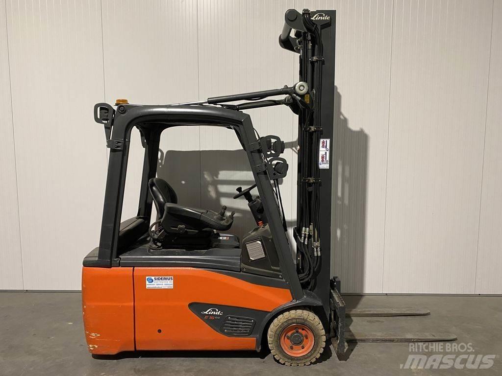 Linde E16L-02 Sähkötrukit