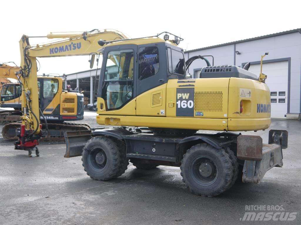 Komatsu PW 160-7E0 Pyöräkaivukoneet