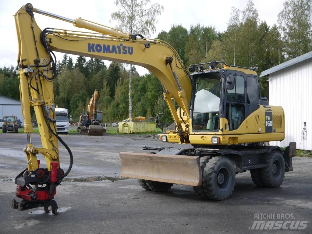 Komatsu PW 160-7E0 Pyöräkaivukoneet