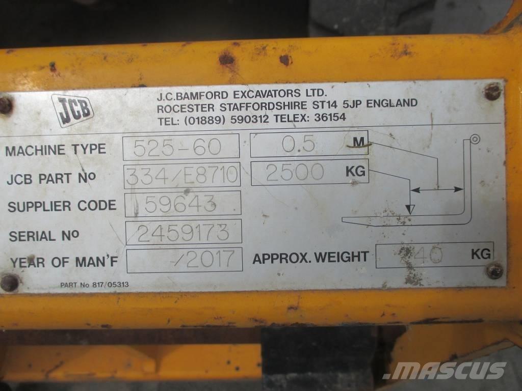 JCB 525-60 Kurottajat