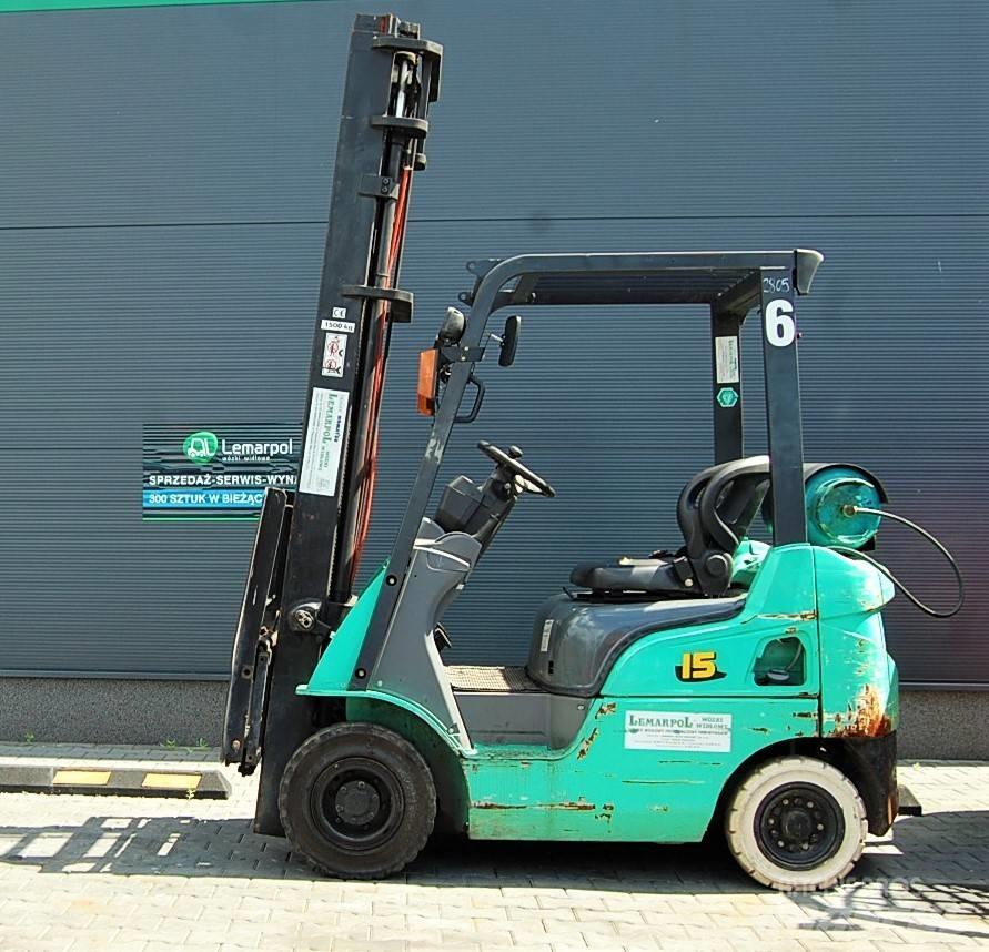 Mitsubishi FG15N Nestekaasutrukit