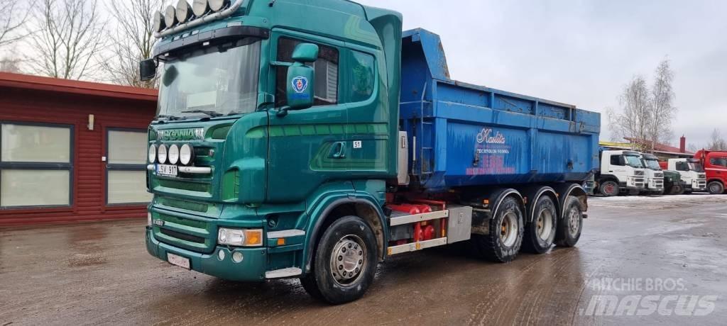 Scania R 480 Nostovarsi-vaihtolavakuorma-autot