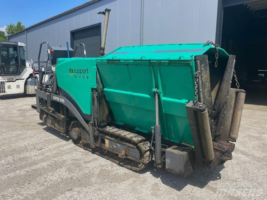 Vögele Super 800 Asfalttikoneet