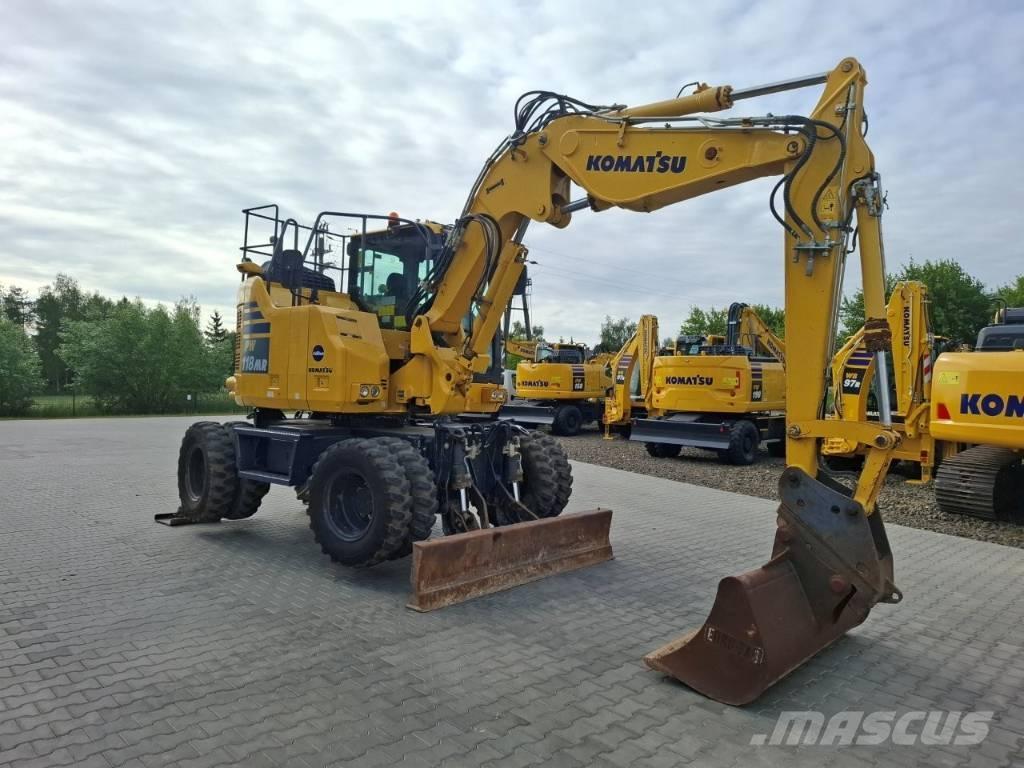 Komatsu PW 118MR-11 Pyöräkaivukoneet