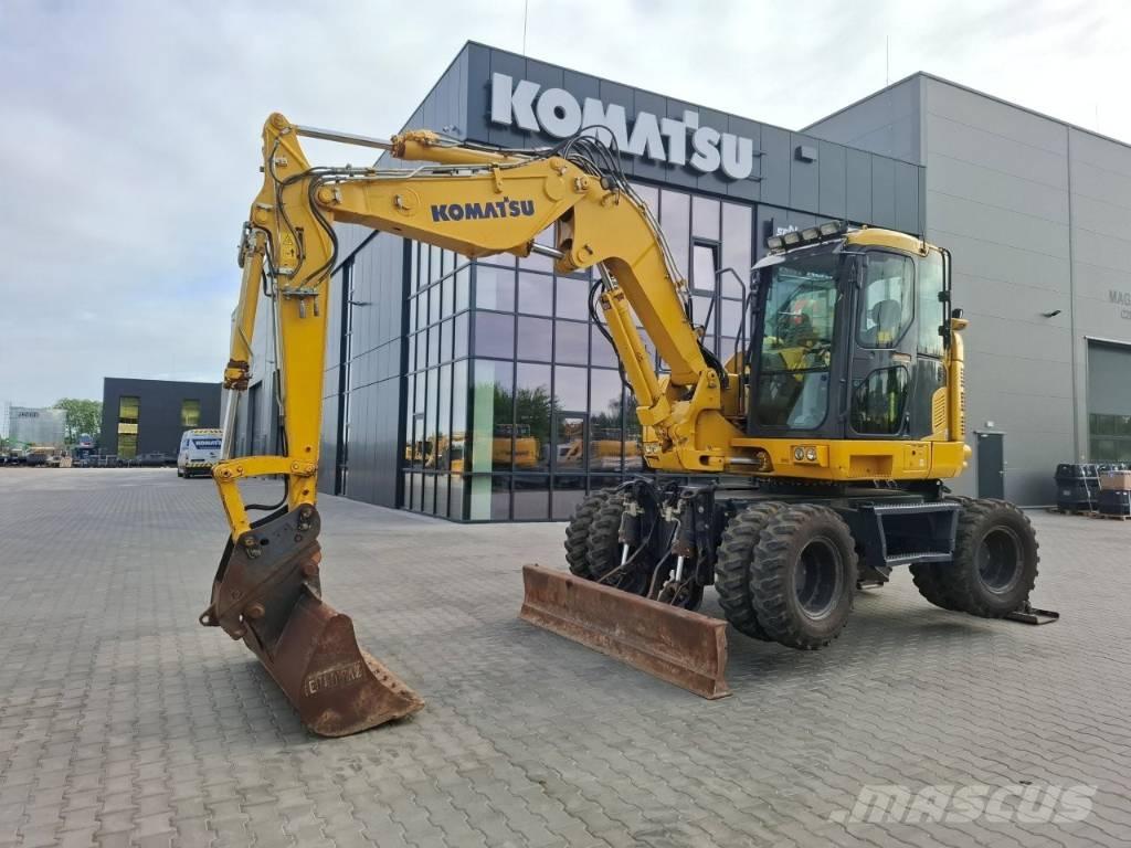 Komatsu PW 118MR-11 Pyöräkaivukoneet