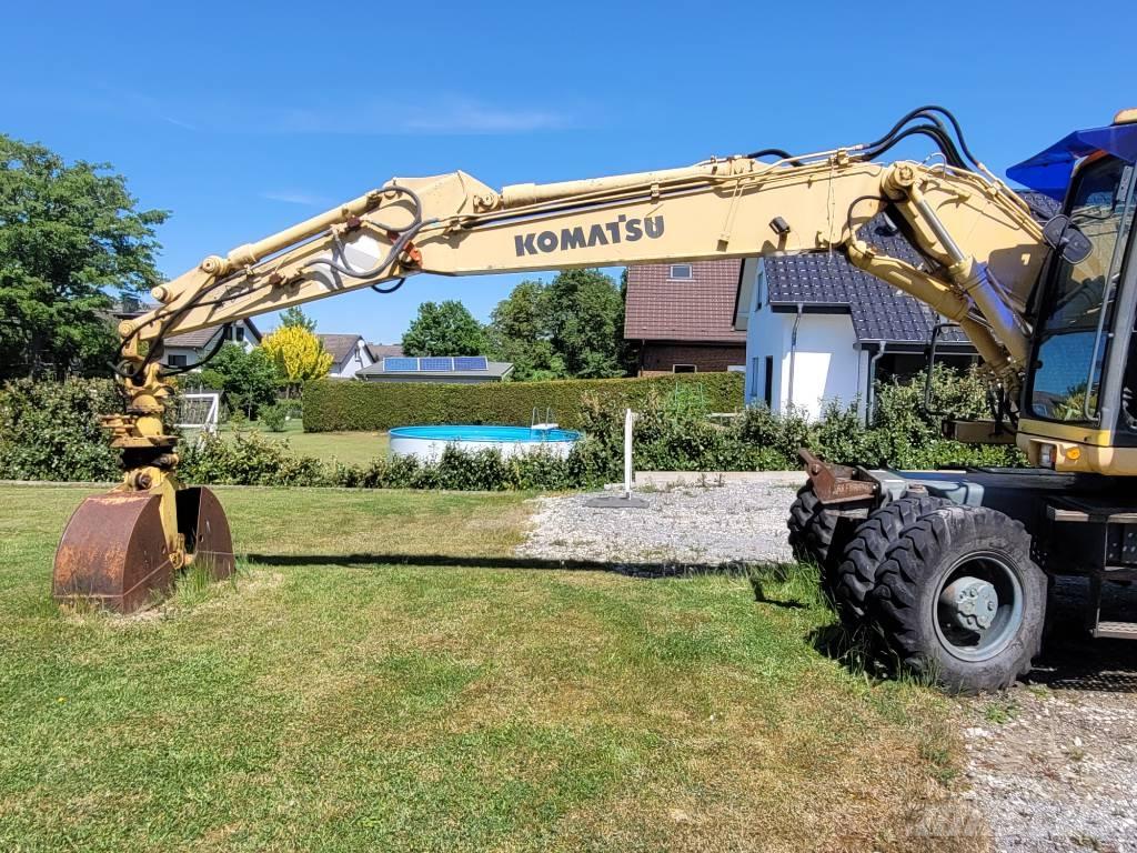 Komatsu PW160 ES-6K Pyöräkaivukoneet