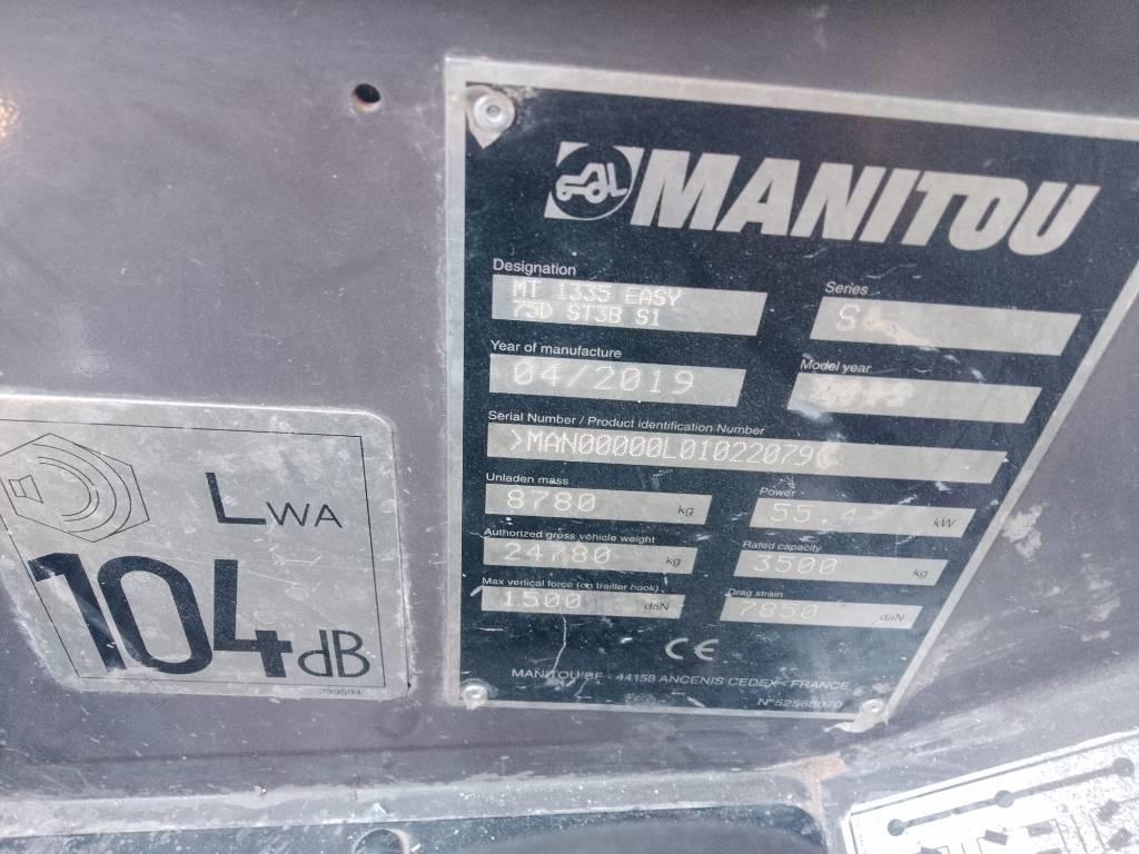 Manitou MT 1335 Kurottajat
