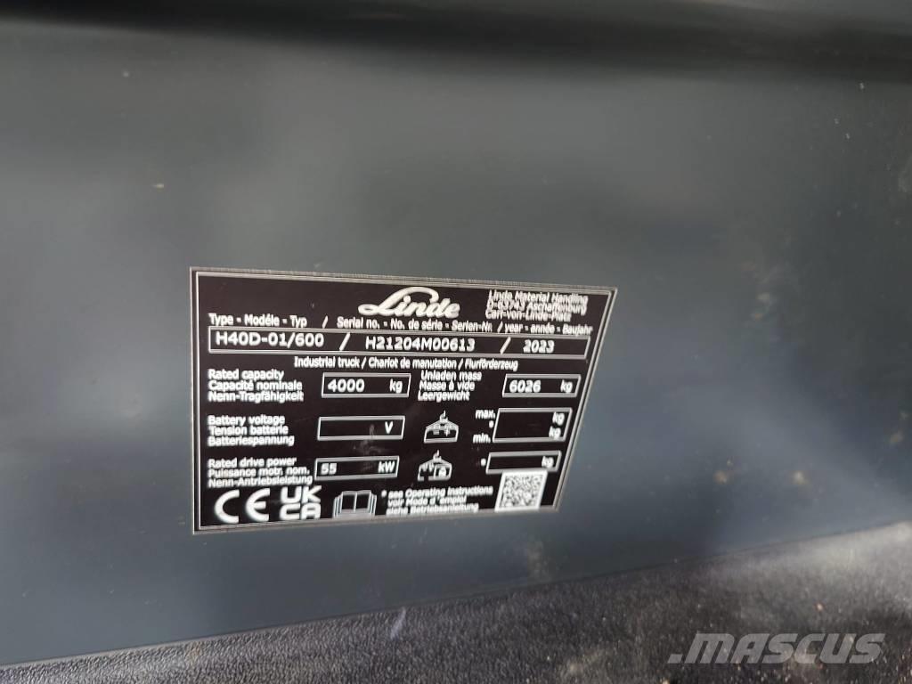 Linde H40D/600/1204 Dieseltrukit