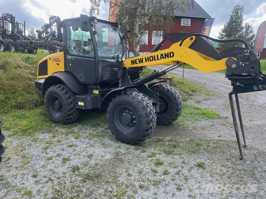 New Holland W70C Pyöräkuormaajat