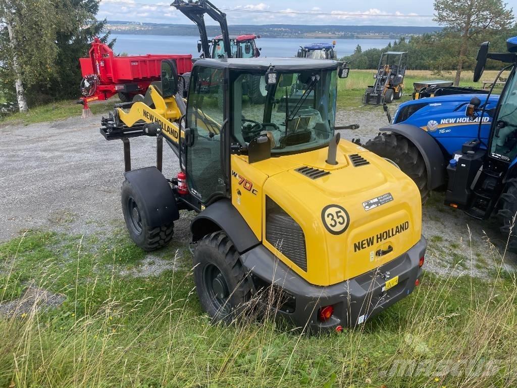 New Holland W70C Pyöräkuormaajat