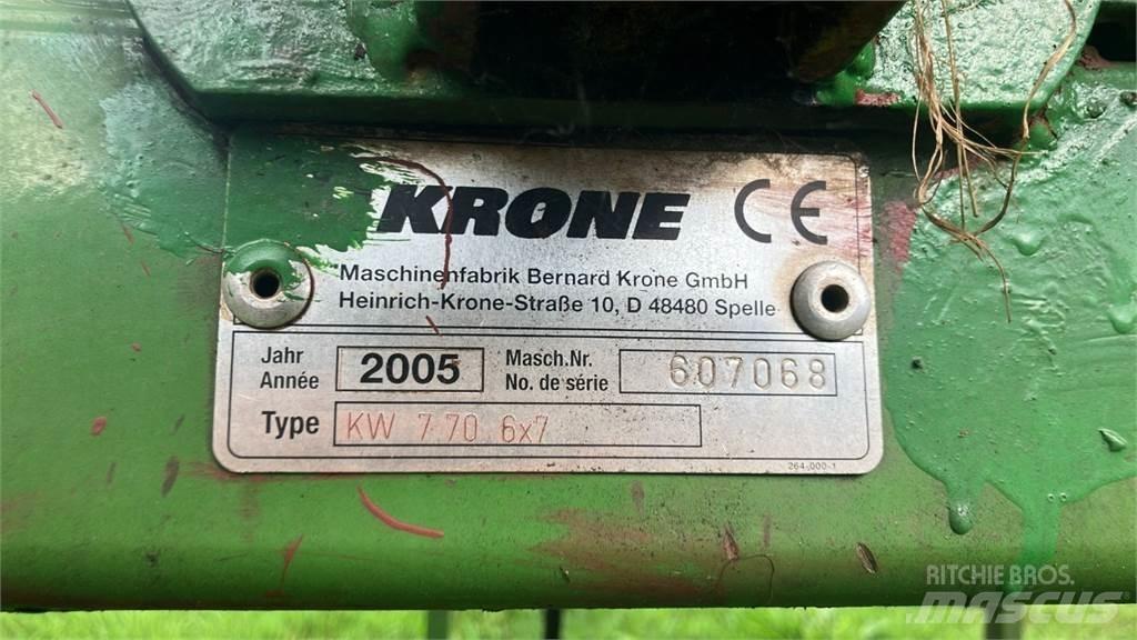 Krone KW 7.70 6x7 Pöyhimet ja haravat