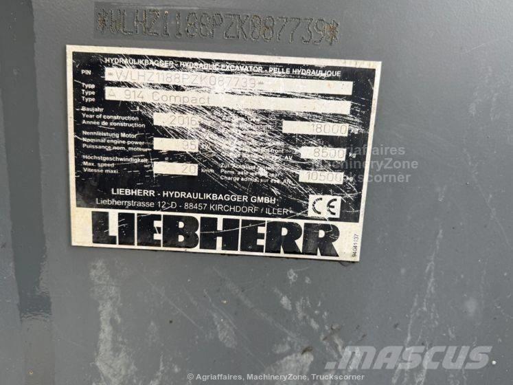 Liebherr A 914 Pyöräkaivukoneet