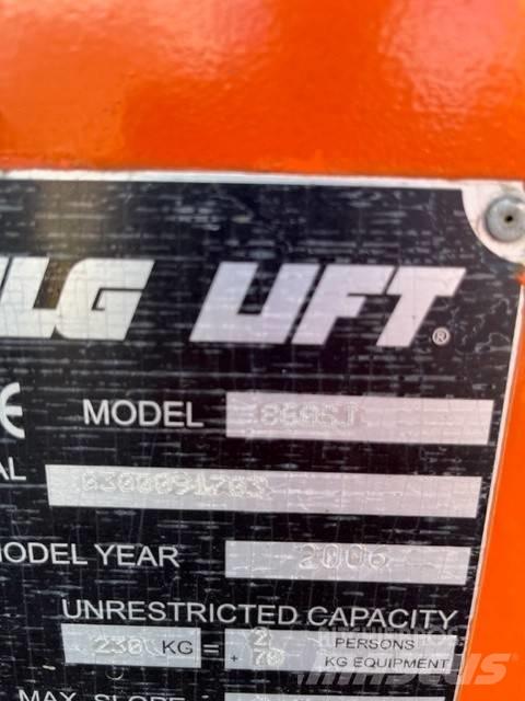 JLG 860 SJ Teleskooppipuominostimet