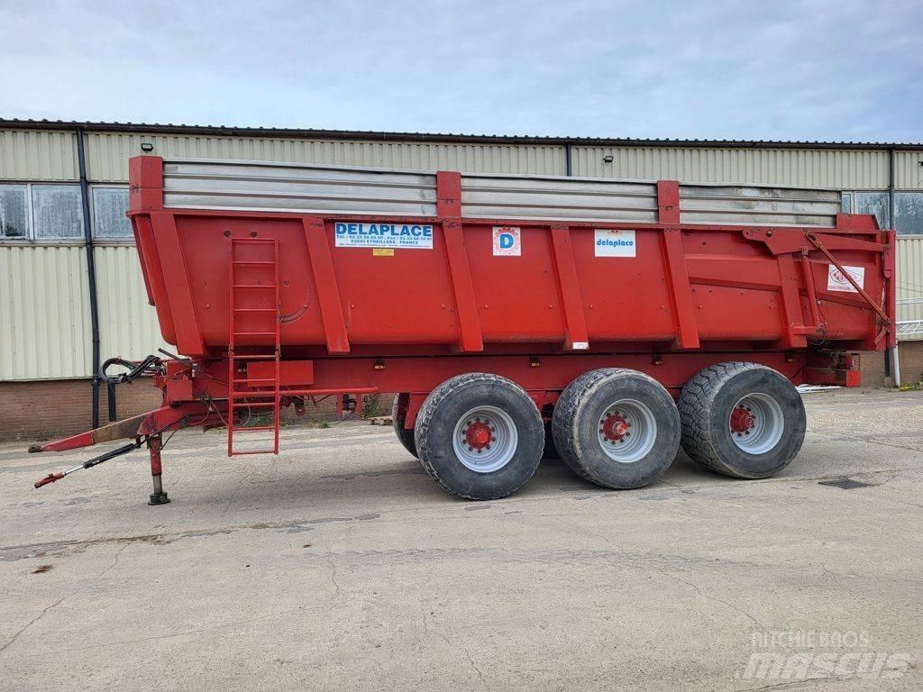 Delaplace 33 ton Kippiperävaunut