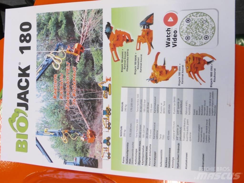 Biojack 180 tiltti Juontokourat ja kuormaimet