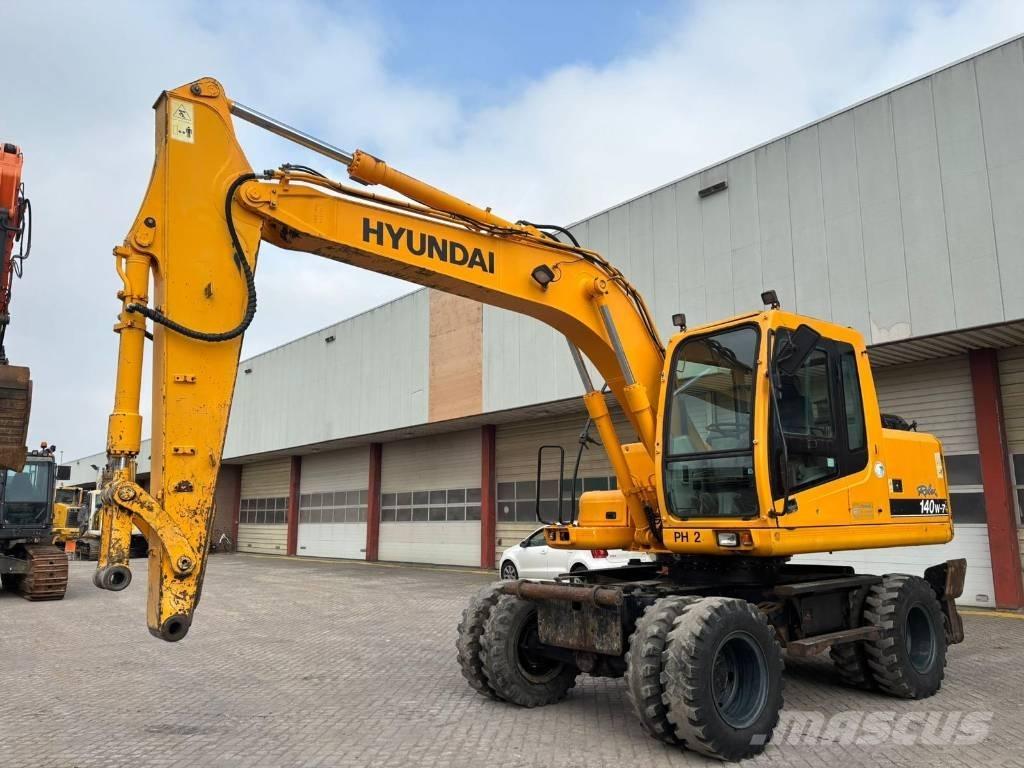 Hyundai 140W-7 Pyöräkaivukoneet