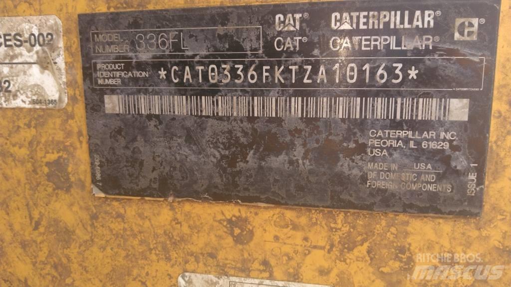 CAT 336 F L Telakaivukoneet