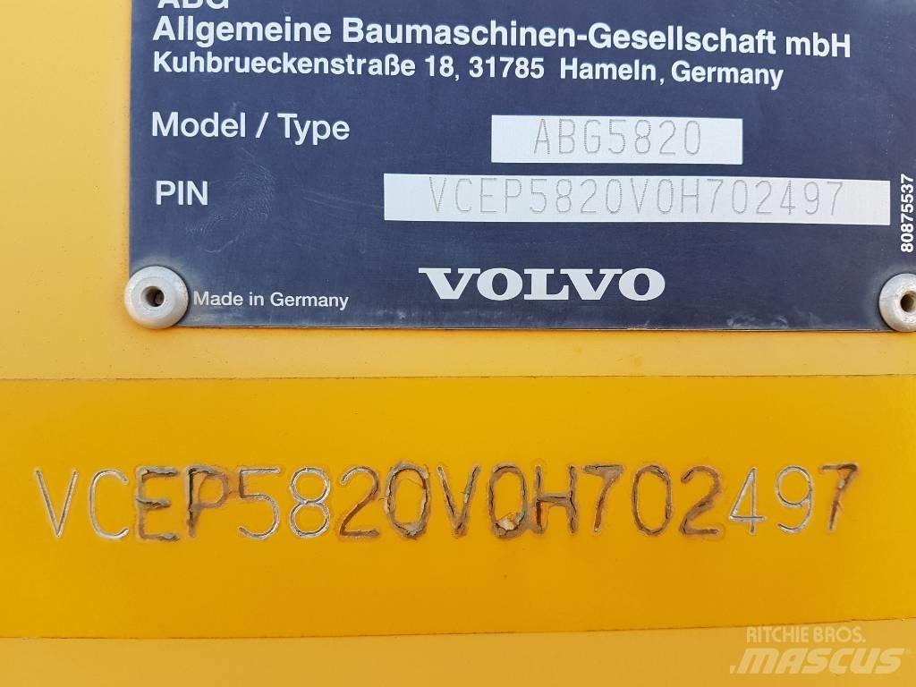 Volvo ABG852 Asfalttikoneet