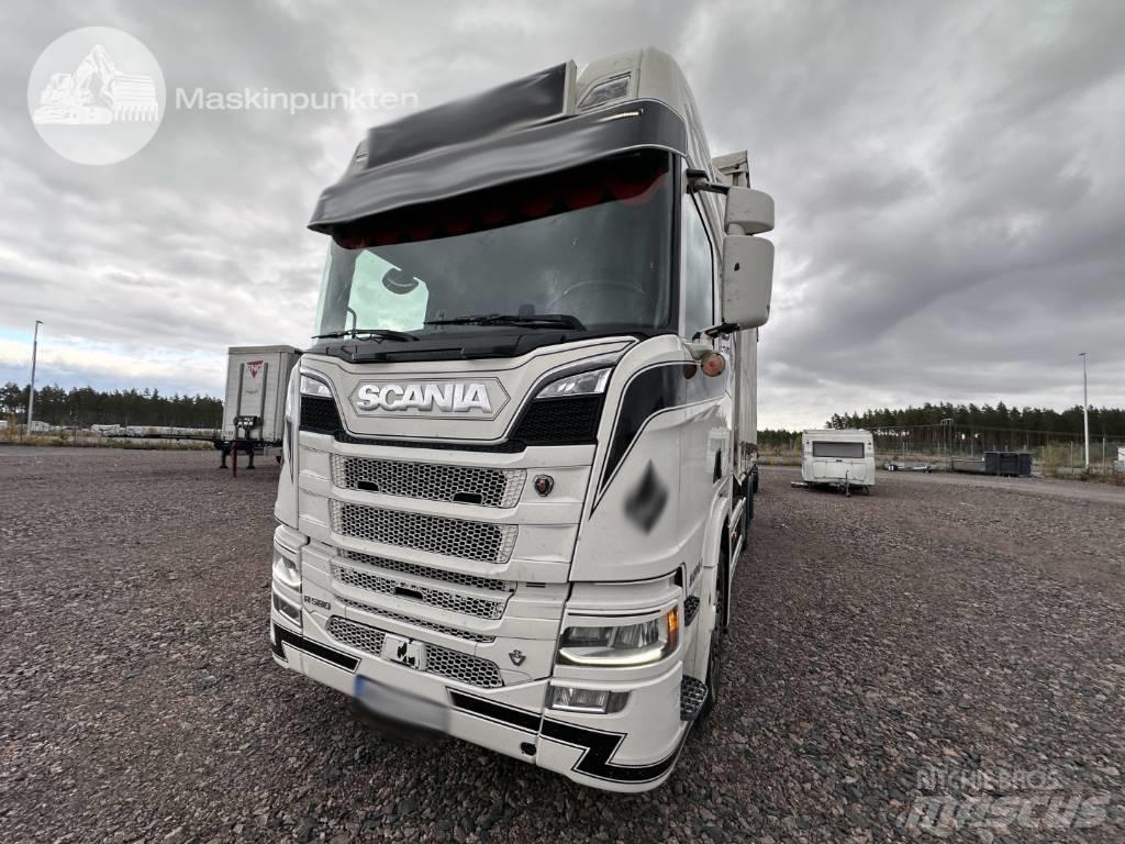 Scania R 580 Kontti-/tasonostoautot
