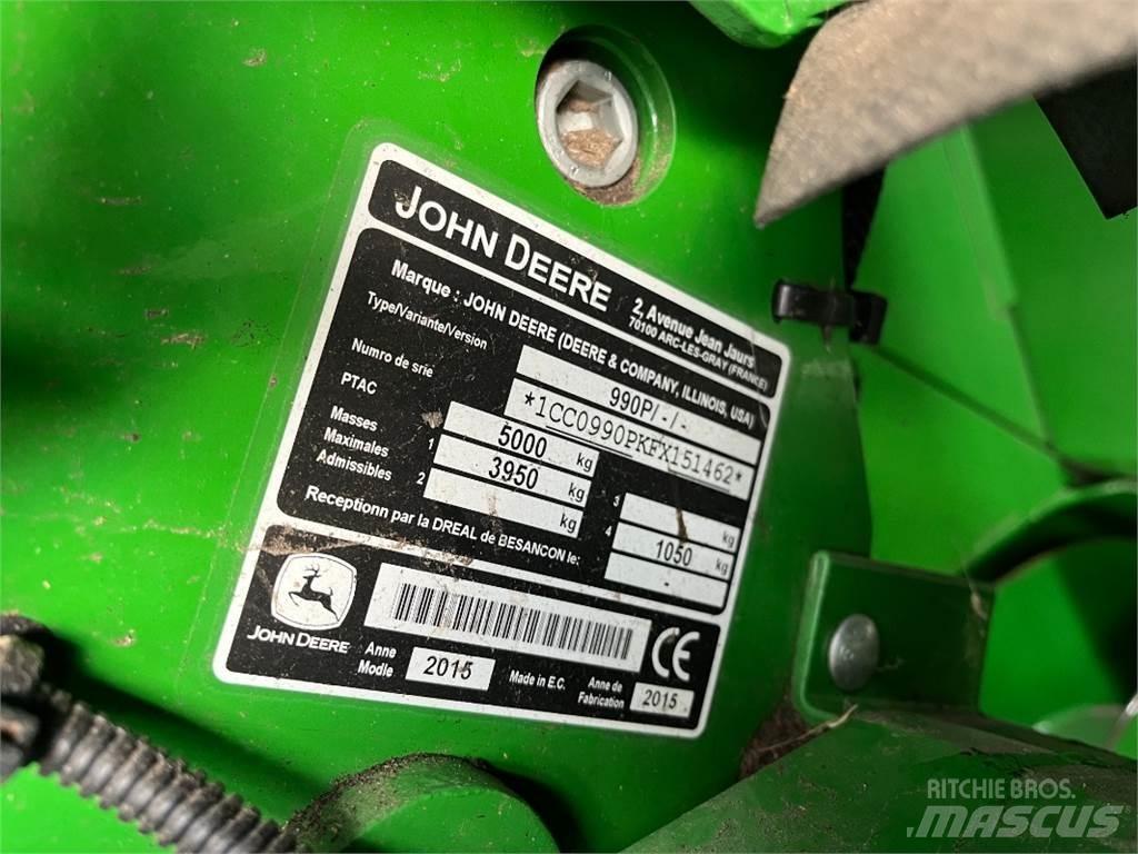 John Deere 990 Pyöröpaalaimet