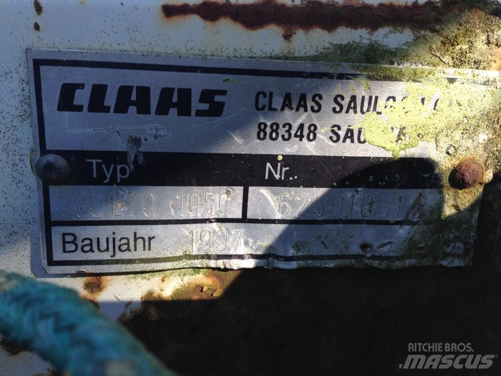 CLAAS Volto 1050 Pöyhimet ja haravat