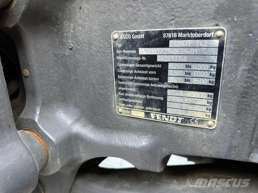 Fendt 722 Profi Plus Traktorit