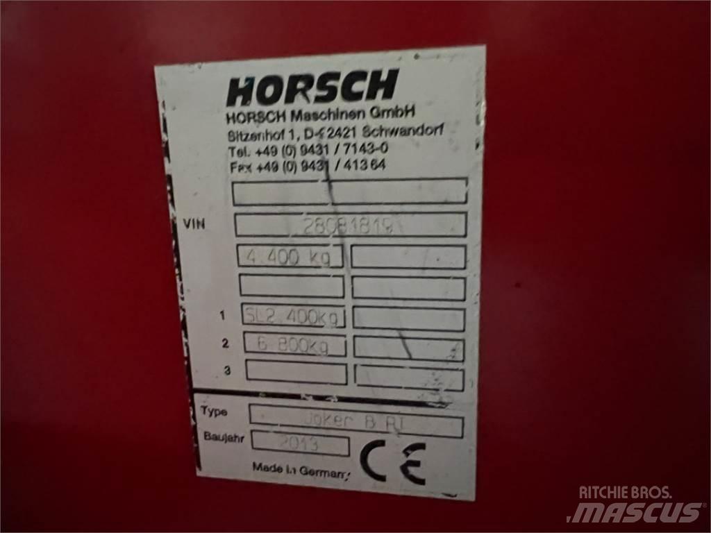 Horsch Joker 8RT Kiekkomultaimet ja lautasäkeet