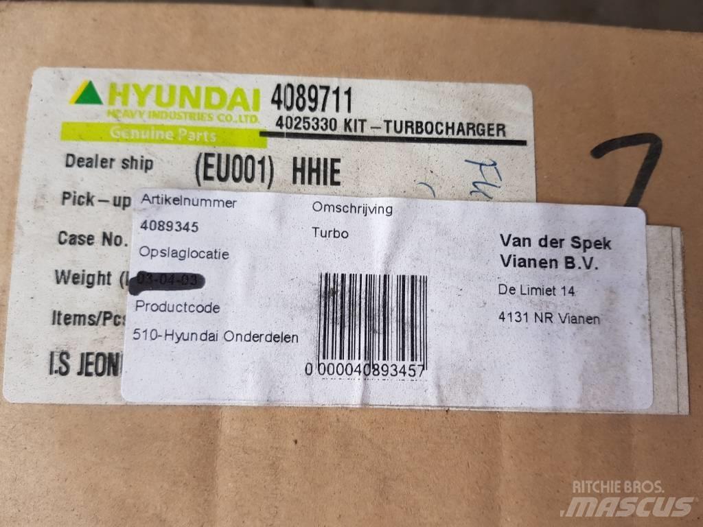 Hyundai Turbocharger Moottorit